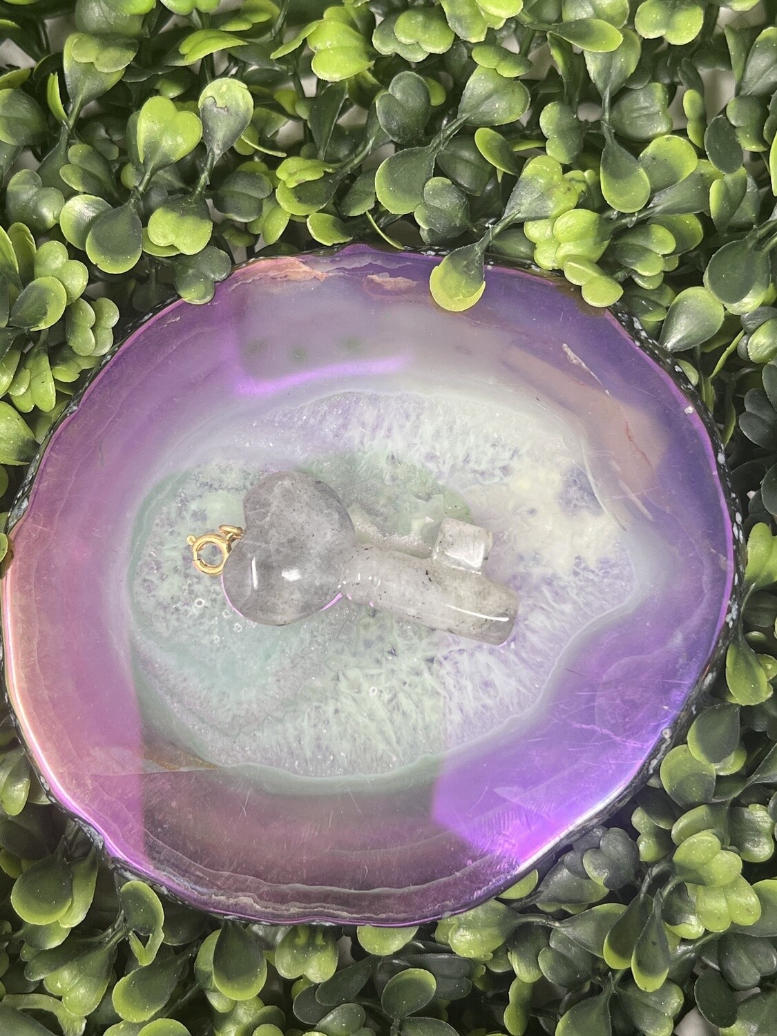 Crystal Key Pendant