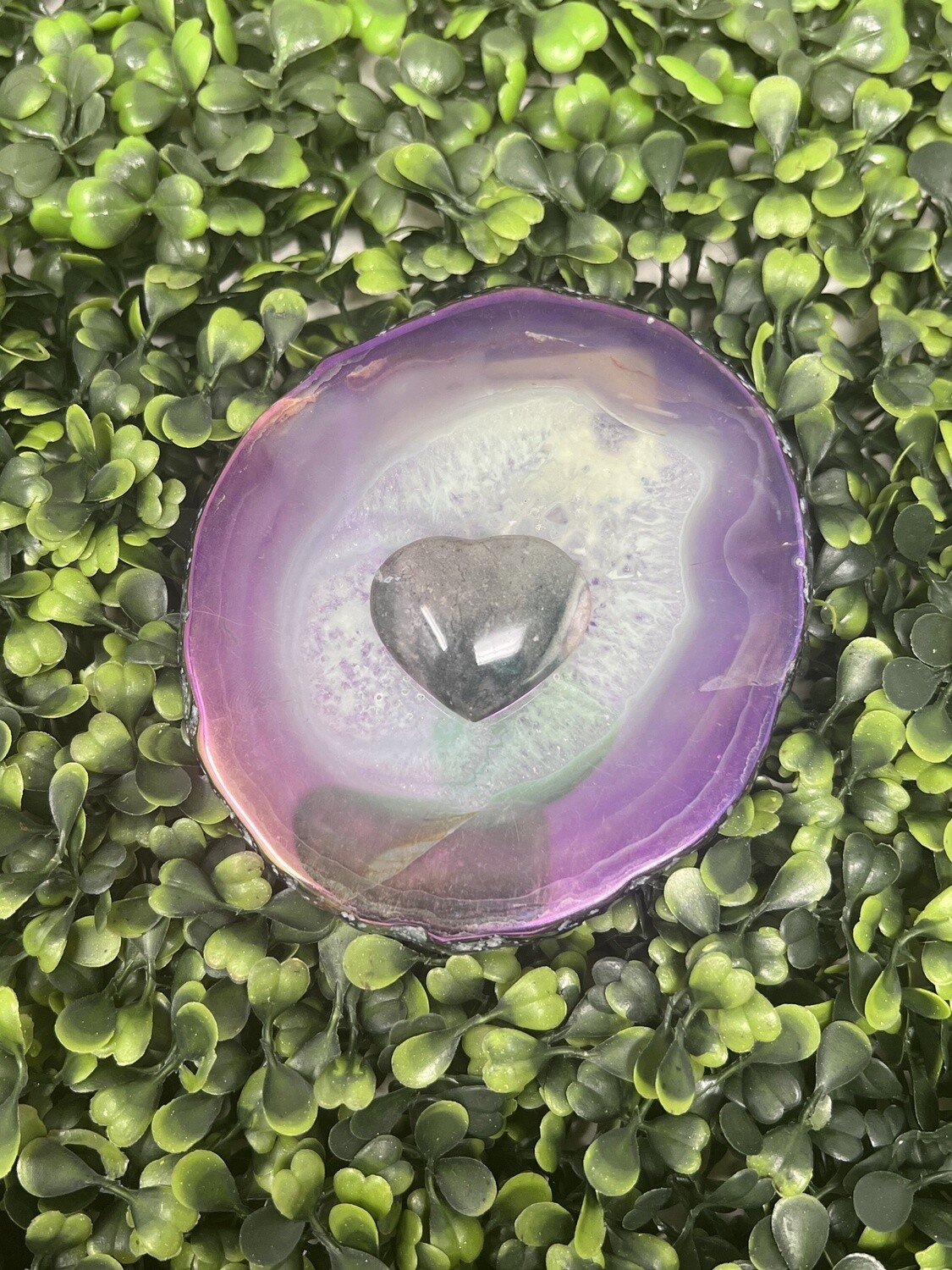 Crystal Heart-SM, Crystal: Ocean Jasper