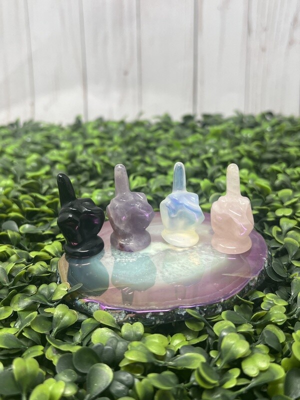 Crystal Middle Finger Mini 1.25