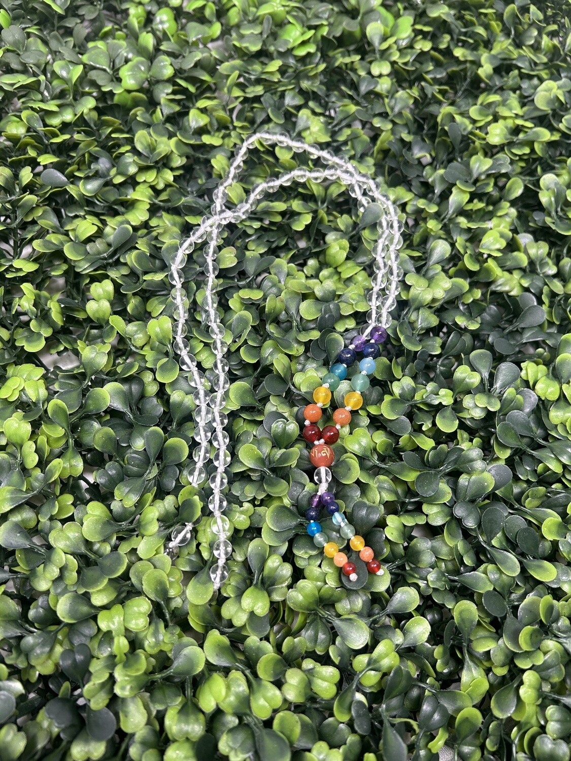 Chakra Quartz Mala 6mm