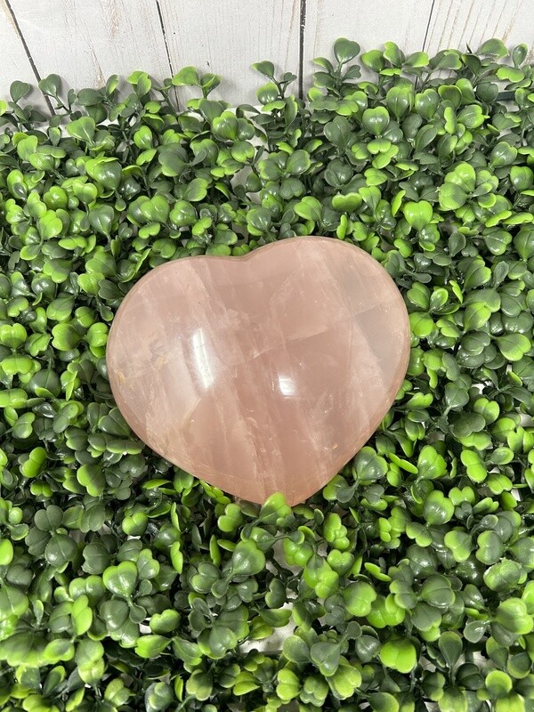 Crystal Rose Quartz Heart - 88