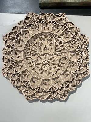 Wooden Wall Decor Hamsa