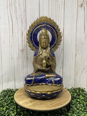 Kuan Yin Metal Statue