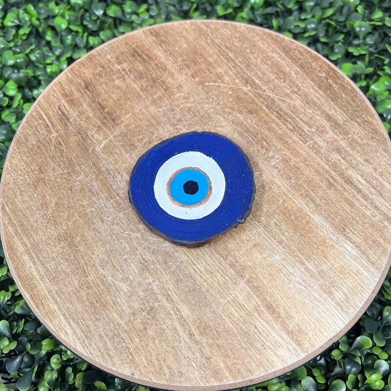 Evil Eye Wood Magnet