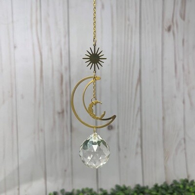 Sun + Moon Suncatcher
