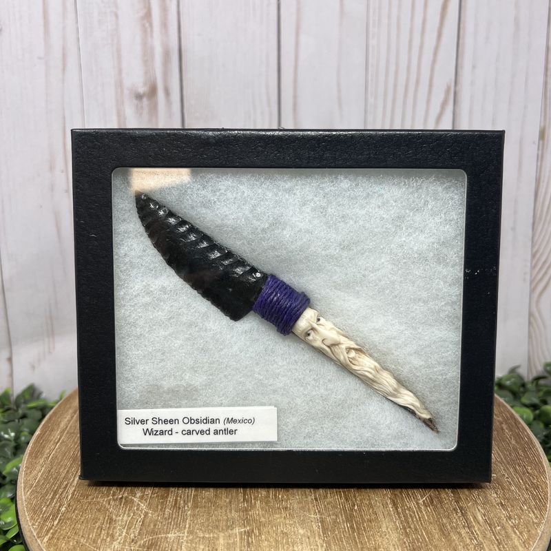 Sheen Obsidian Wizard Blade
