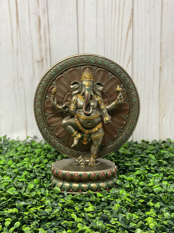 Ganesh With Lotus