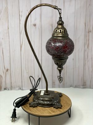 Turkish Mosaic Camel Neck Lamp