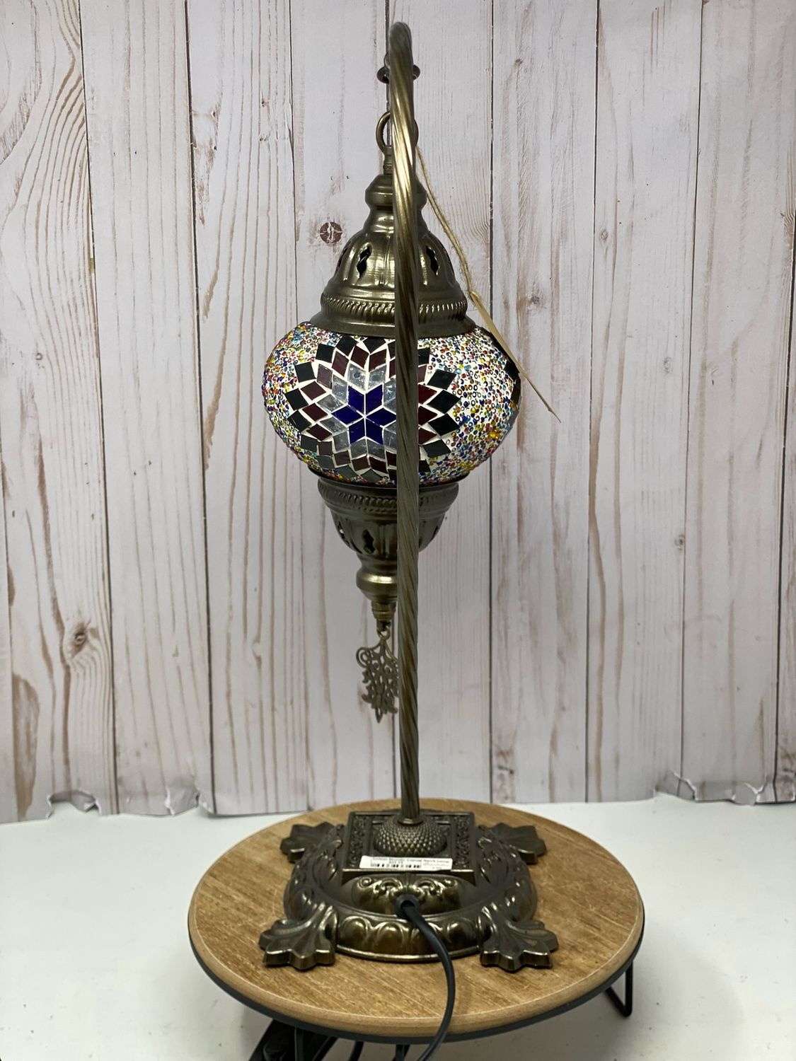 Turkish Mosaic Camel Neck Lamp