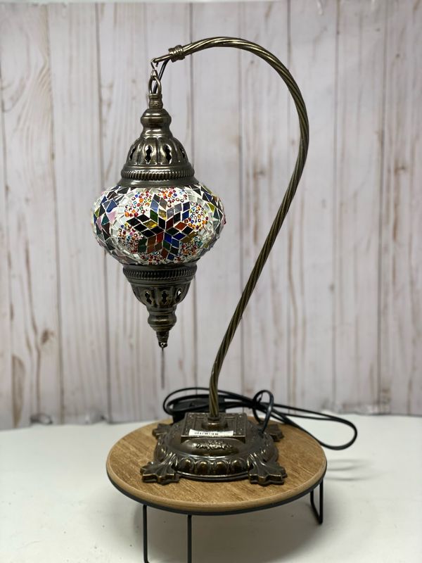 Turkish Mosaic Camel Neck Lamp