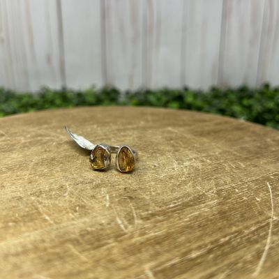 Citrine Adjustable Ring
