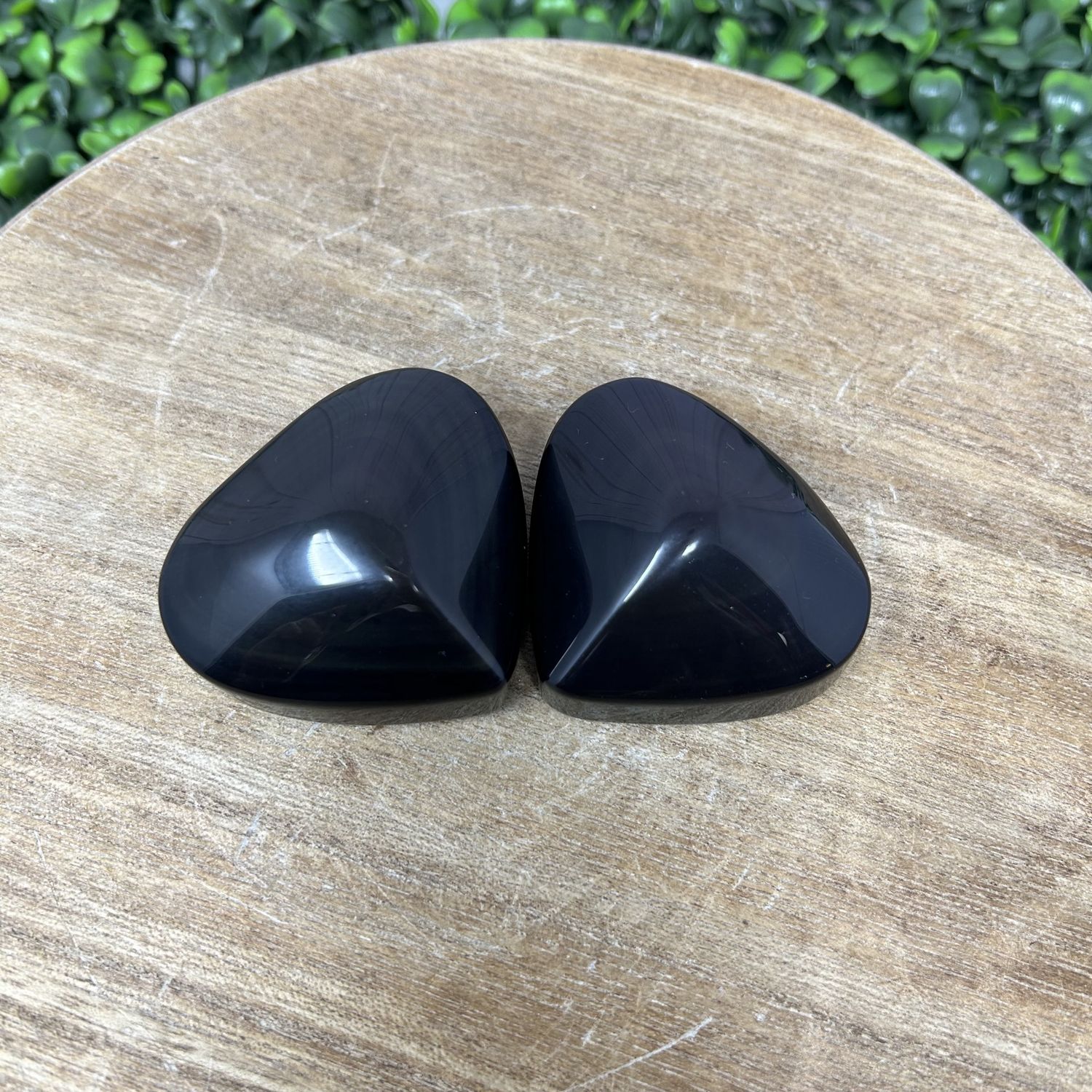 Crystal Heart- Black Obsidian