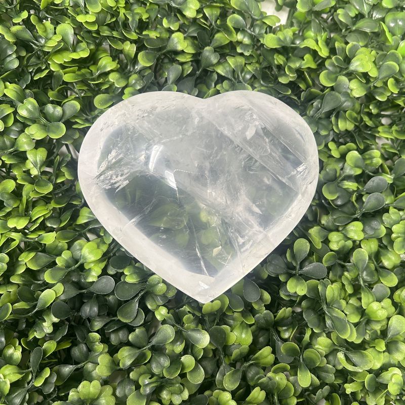 Crystal Quartz Heart - 88