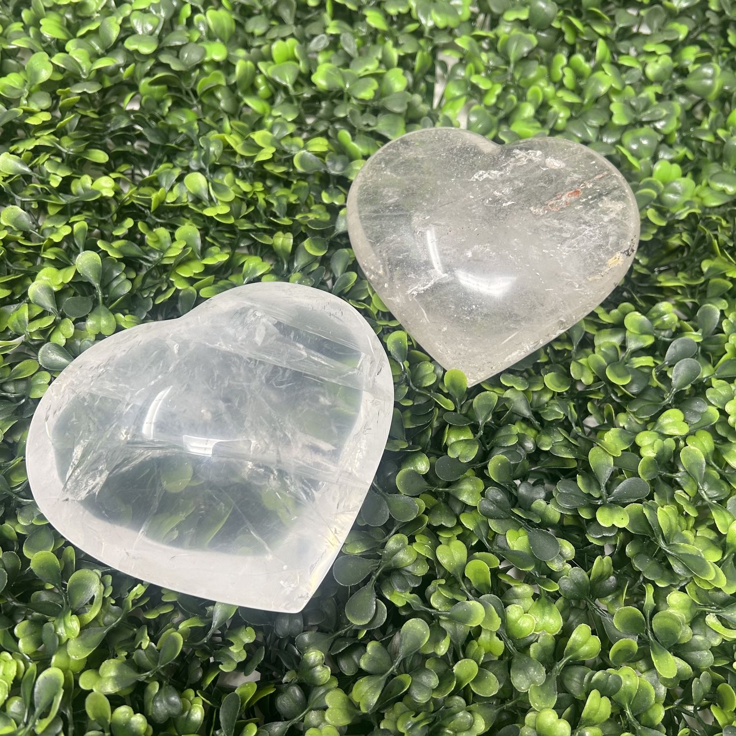Crystal Quartz Heart - 88