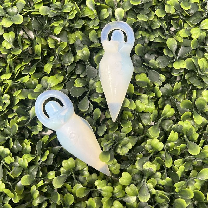 Crystal Spiral Goddess - Opalite