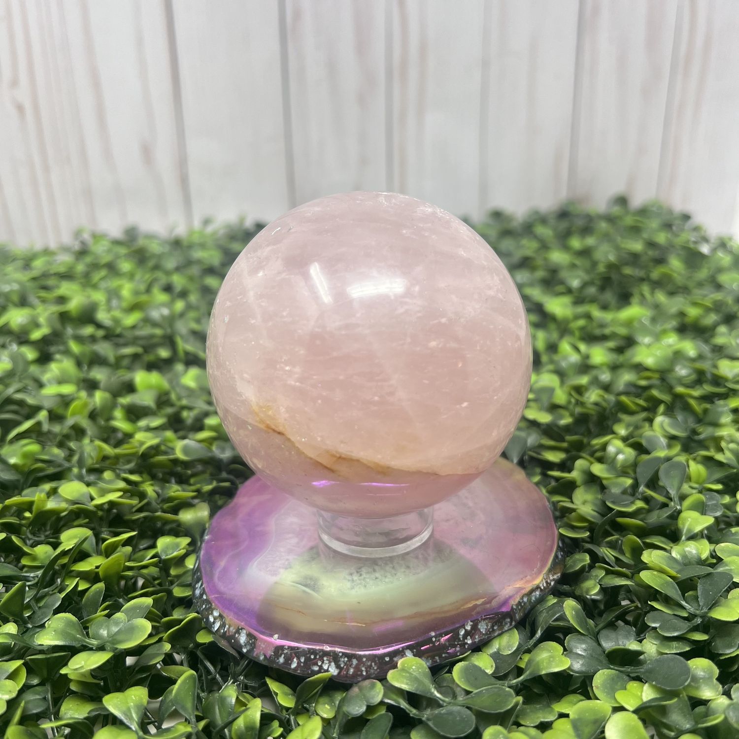 Rose Quartz Sphere 3.5&quot;