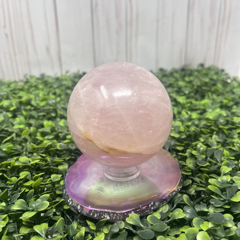 Rose Quartz Sphere 3.5&quot;