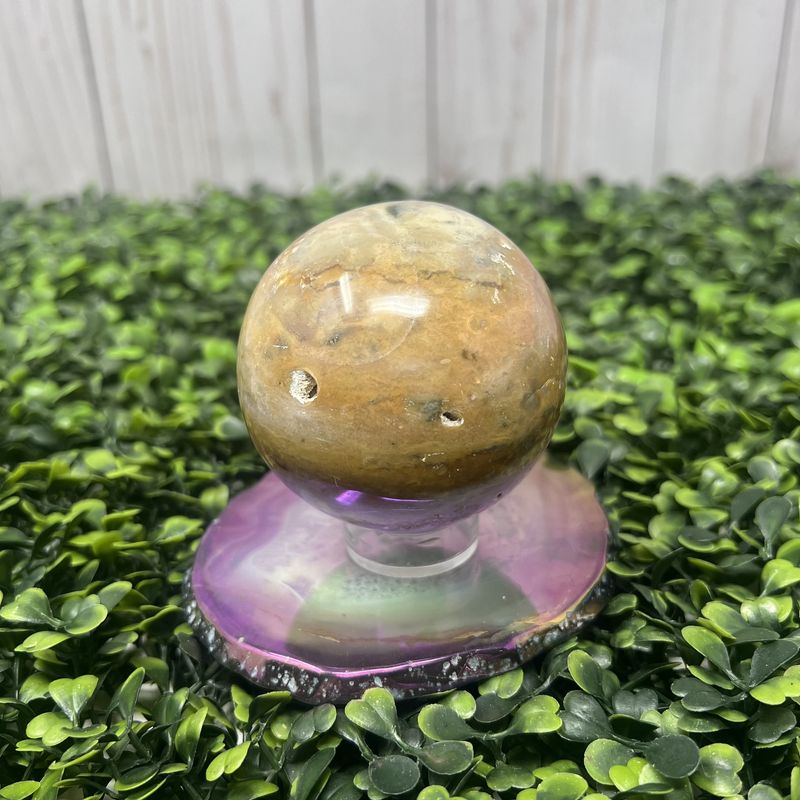 Ocean Jasper Sphere 3.5&quot;