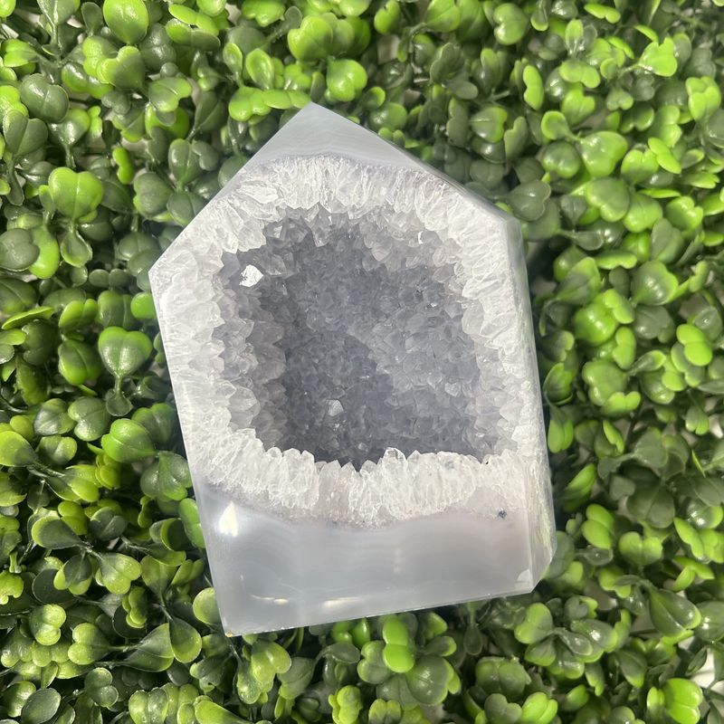 Druzy Agate Tower 5.5x2
