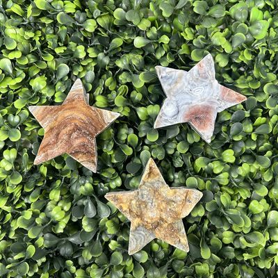 Druzy Star 3x2.5&quot;