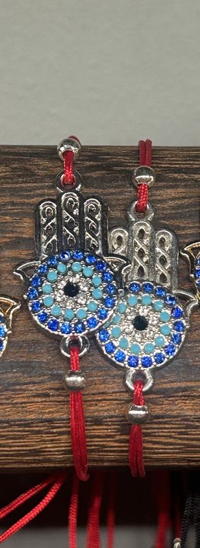 Hamsa Rhinestone Bracelet