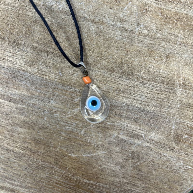 Evil Eye Glass Amulet Necklace