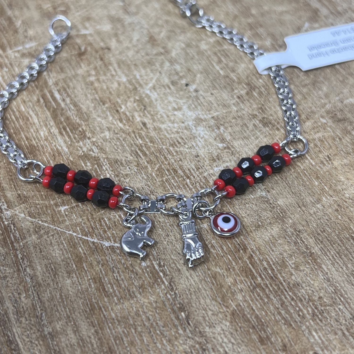 Azabache Hand Chain Bracelet