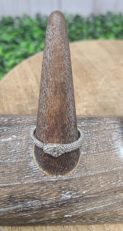 SS Snake Wrap Ring