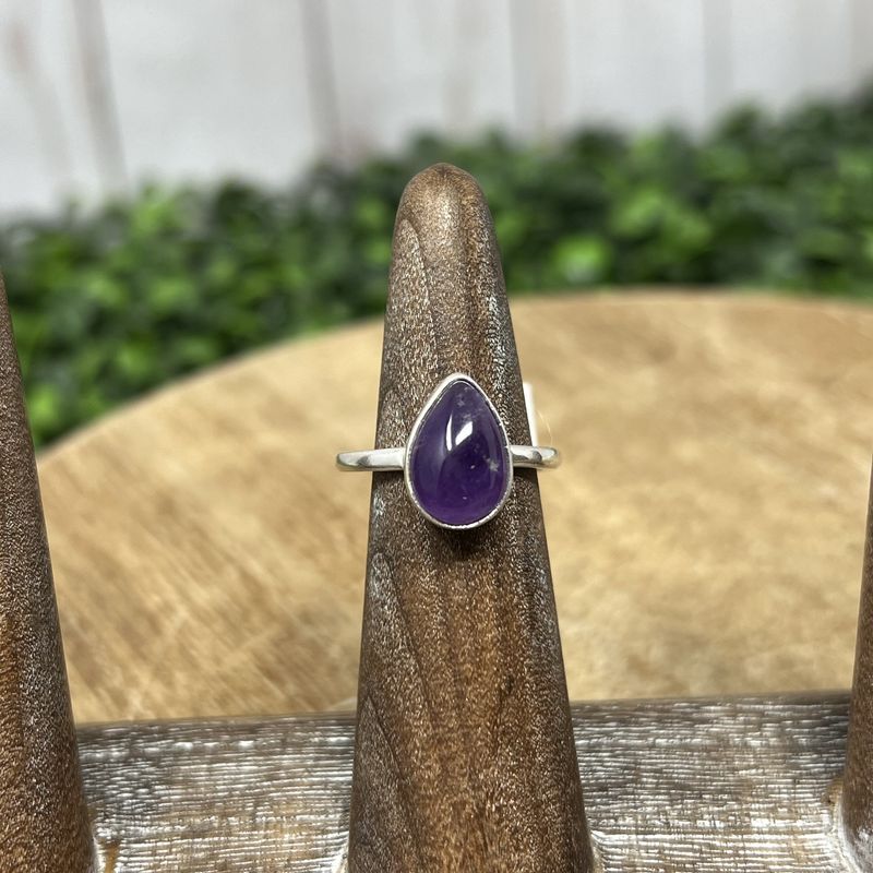 Amethyst SS Ring