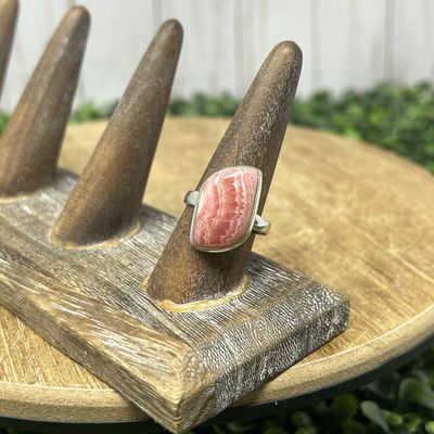 Rhodochrosite Ring