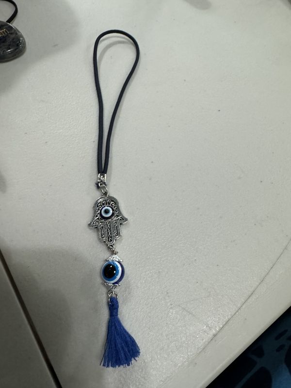 Car Hanging Evil Eye
