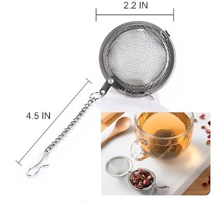 Metal Tea Strainer, Material: Chain