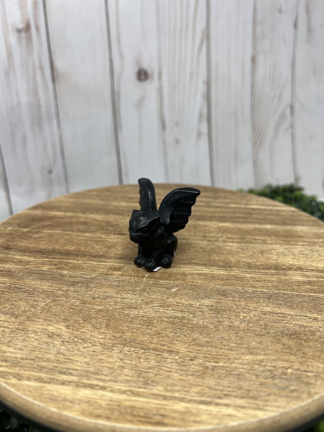 Crystal Gargoyle 2&quot;, Crystal: Obsidian