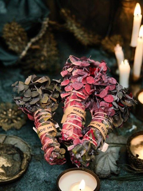 Tri-color Eucalyptus Smudge Bundle