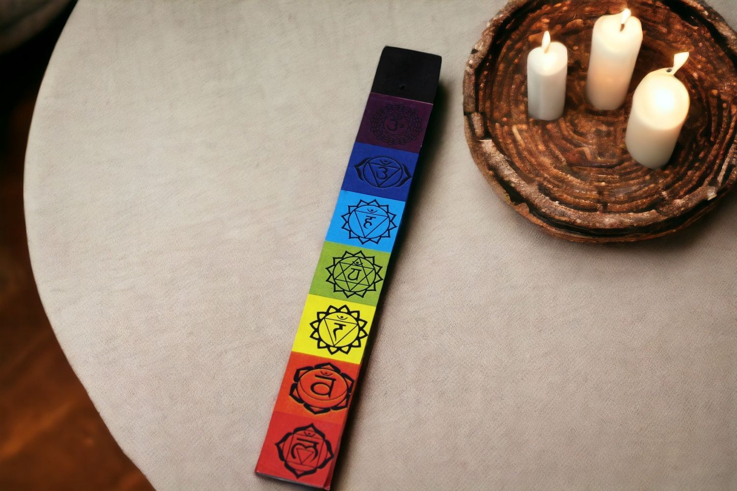 7 Chakra Incense Holder