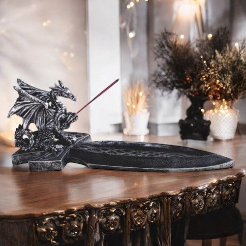 Silver Sword Dragon Burner