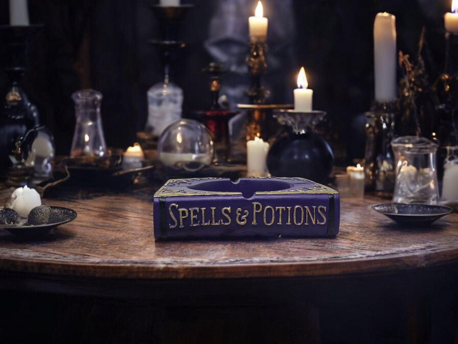 Pentagram Book Incense Burner