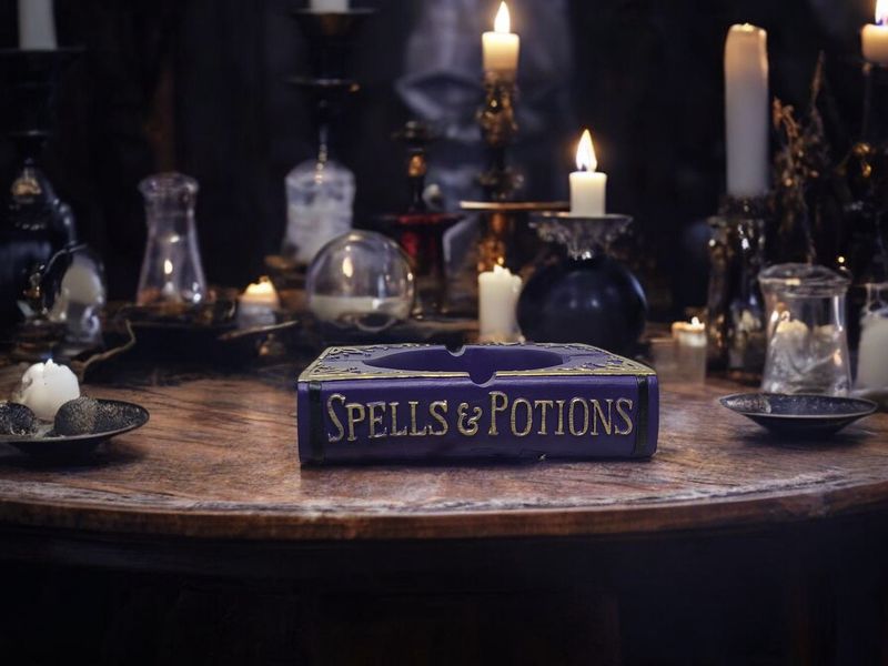 Pentagram Book Incense Burner