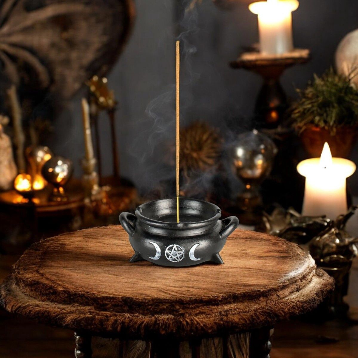 Cauldron Incense Burner