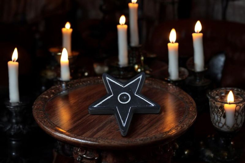 Wicca Incense Holder