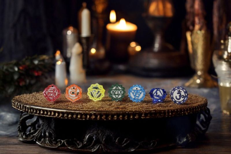 Chakra Ceramic Incense Holder