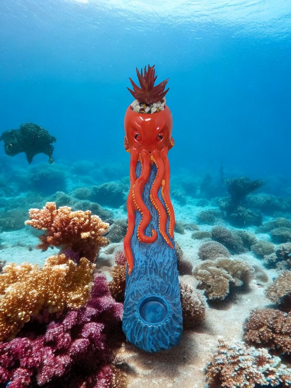 Octopus Plant Incense Holder