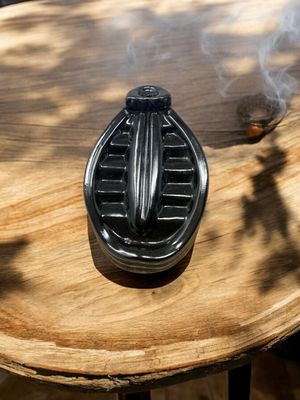 Ceramic Backflow Burner Steps