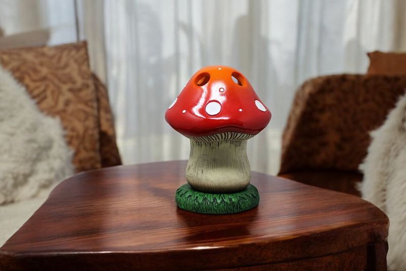 Mushroom Tower Cone Incense Burner 5&quot;