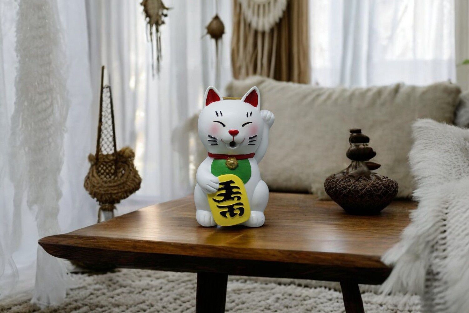 Mini Lucky Cat Backflow Holder