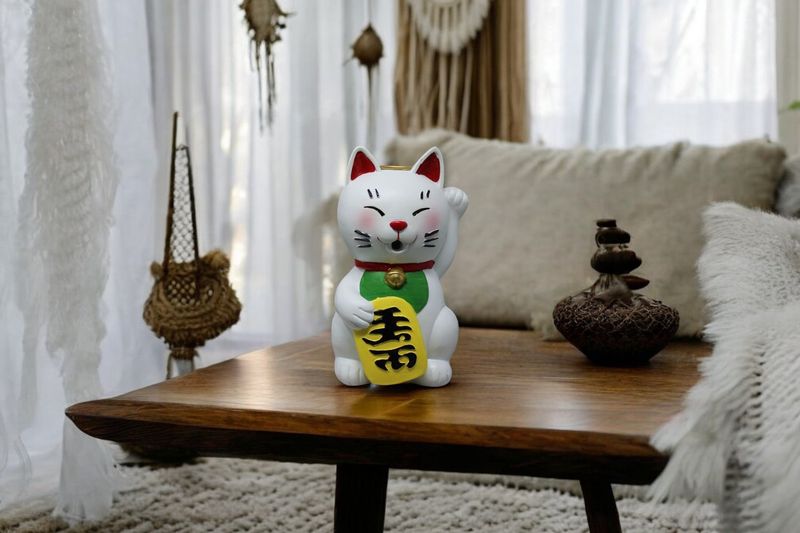 Mini Lucky Cat Backflow Holder