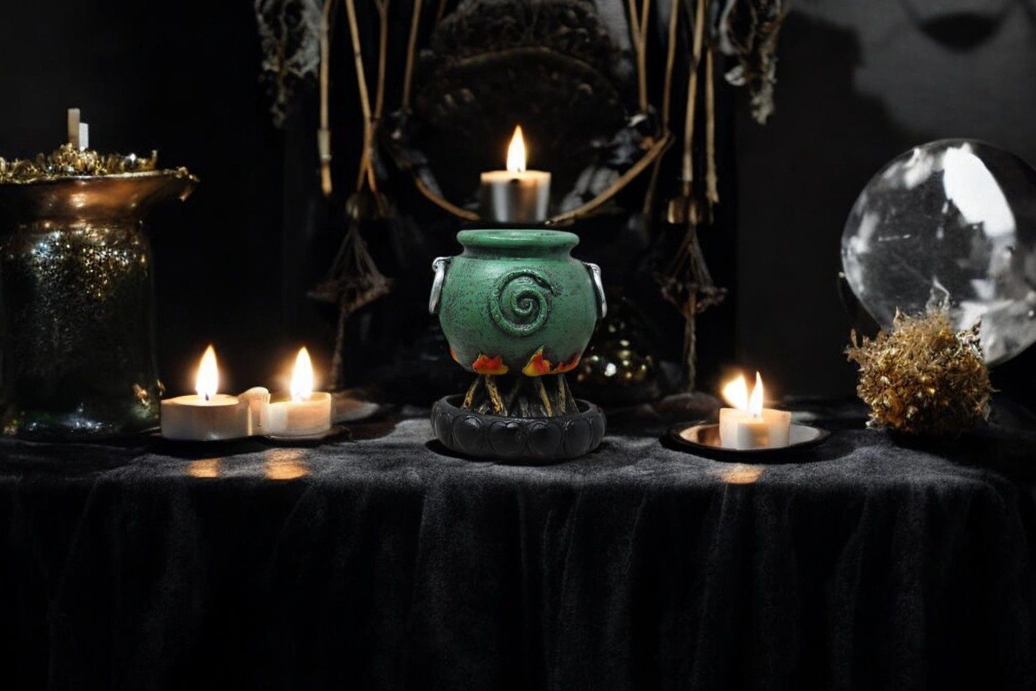 Mini Green Cauldron Backflow