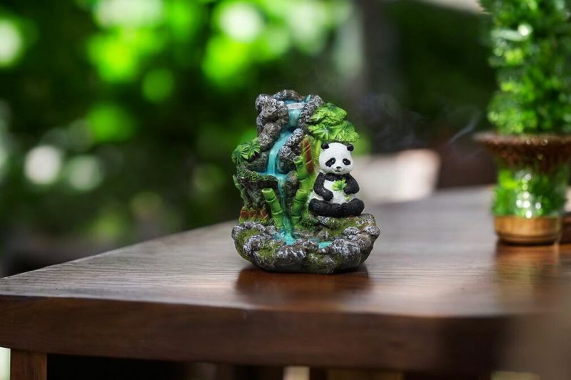 Bamboo Waterfall Panda Backflow