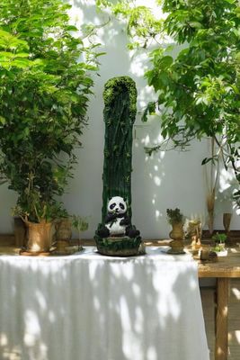 Panda Tower Incense Holder