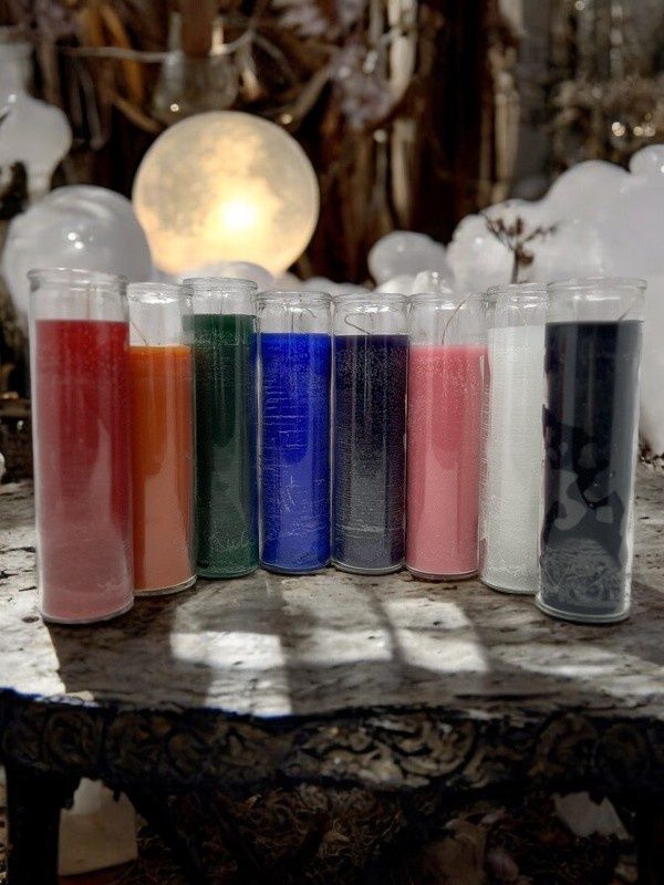 Tall Glass Candles